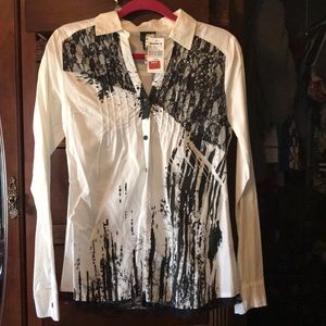 Day trip log sleeve fashion shirt